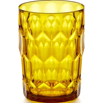 Sklenice Guzzini, Skleněný pohár Vanity N°3 vysoký 480 ml žlutý - Formadore