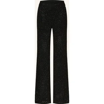 Dámské kalhoty Marc Cain Dámské Úpletové Kalhoty Welkom S Flitry, 900 black, 40