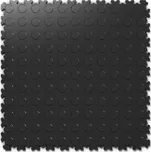 PVC dlažba Mosolut Machine Industrial, 7mm, mince, černá