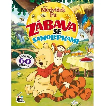 omalovánky Zábava se samolepkami Medvídek Pú