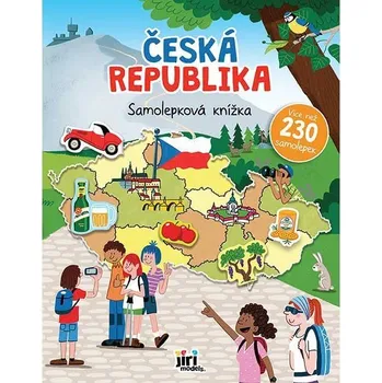 samolepka Velká samolepková knížka Česká republika
