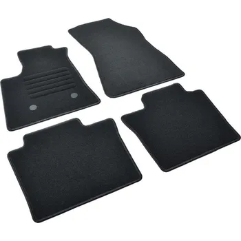 autokoberec Autokoberce textilní přesné černé / černé obšití - Renault Rafale (Typ DHN) (2024-) 5-sedadel