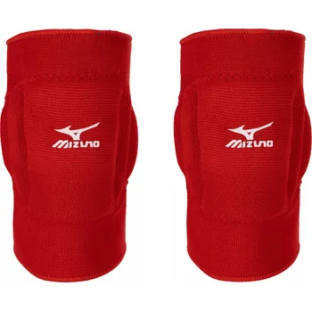 Chránič kolene Síťované volejbalové chrániče kolen Mizuno Team Kneepad červené Z59SS70262 S