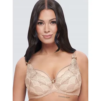 Podprsenka Měkká krajková podprsenka Melania soft K38 béžová 85I DALIA Lingerie