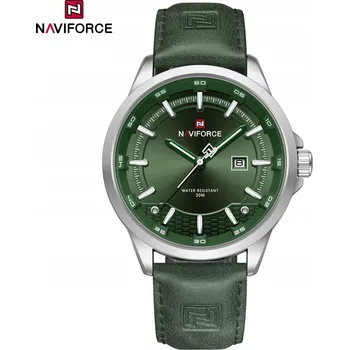 Hodinky Hodinky NAVIFORCE OK - 38635 - Zelená/Stříbrná KP-38635