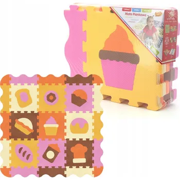 PĚNOVÉ PUZZLE OHRÁDKA PODLOŽKA NA PODLAHU JÍDLO ZMRZLINA