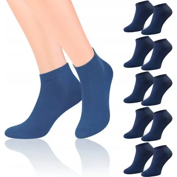 Pánské ponožky Bavlněné kotníkové Kotníkové Ponožky Sestimi Ponožky modré, velikost 38-40