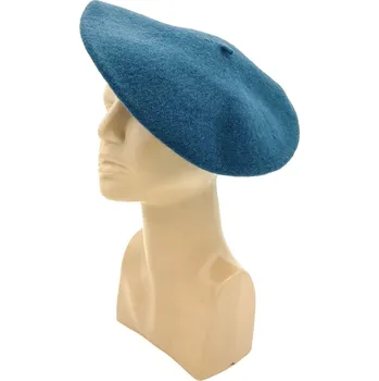 Čepice Dámský baret tm. petrol Karpet