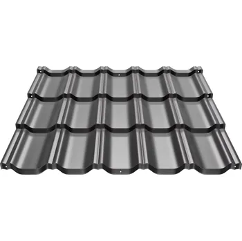 plechová krytina BP2 Gamma 350 Polyester Standard RAL 1212 x 0,5 mm RAL 7016 antracitová šedá 1 m²