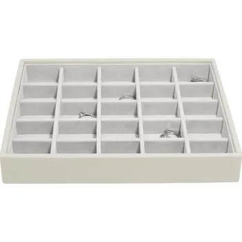 Šperkovnice Stackers, Krabička na šperky Stackers s 25 přihrádkami classic větle béžová - Formadore