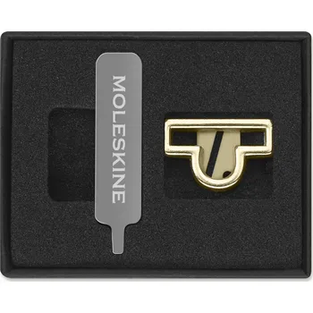 Diář Moleskine, Ozdoba na zápisník Moleskine zvěrokruh váhy zlatá - Formadore