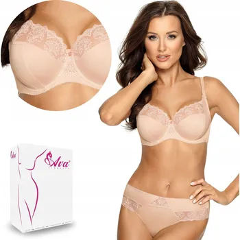 Podprsenka Ava podprsenka nevyztužená béžová velikost 70E