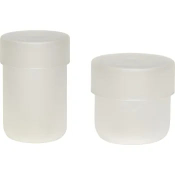 Šperkovnice Hübsch, Nádoba Hübsch tuba skleněná ojíněná 2 ks - Formadore