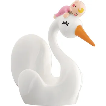 A di Alessi, Dekorativní figurka Bimboniera porcelánová růžová - Formadore