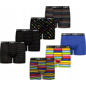 Boxerky Pánské boxerky LEE COOPER sada 7 kusů, velikost L
