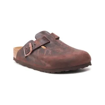 Pánské pantofle Nazouváky Birkenstock Boston Bs 860133 Hnědá 42