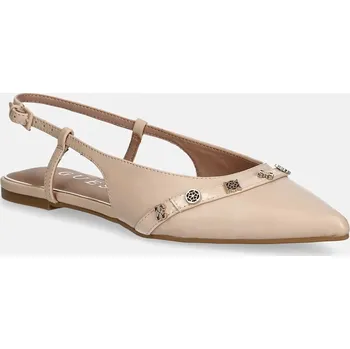 Dámská móda Baleríny Guess DORLEE FLPDOR.LEA05.NUDE béžová 80X, EUR 40