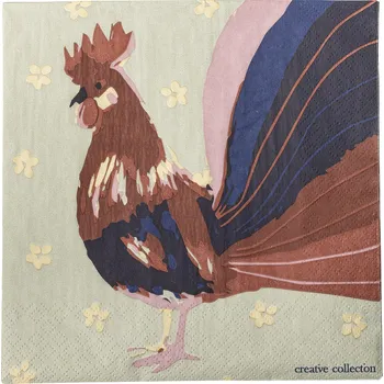 Papírový ubrousek Bloomingville, Papírové ubrousky Hanaia, 33 x 33 cm, 20 ks - Formadore