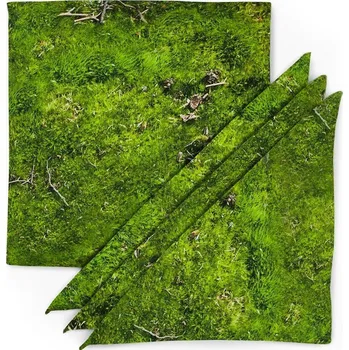 Talíř Foonka, Textilní prostírání pod talíře Foonka mech 4 ks - Formadore