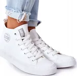 DÁMSKÉ VYSOKÉ TENISKY BIG STAR GG274016 BÍLÉ 39