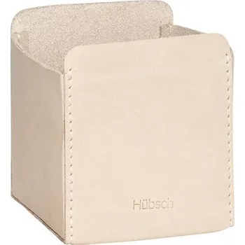 Hübsch, Stolní organizér Hübsch přírodní kůže 9 cm béžový - Formadore