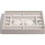 Stackers, Kazeta na přívěsky Stackers s přihrádkami taupe - Formadore