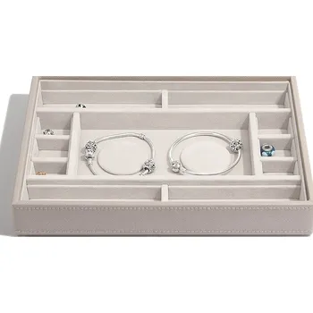 Šperkovnice Stackers, Kazeta na přívěsky Stackers s přihrádkami taupe - Formadore