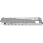 Patisse, Formulář na quiche Silver-Top obdélníkový děrovaný 11 x 35 cm - Formadore