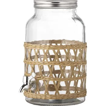 Stolování Bloomingville, Skleněná nádoba s kohoutkem Manna 5,5 l - Formadore