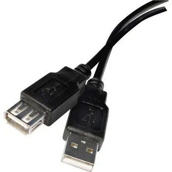 Kabel do PC Emos SB7102 USB 2.0 A/M - A/F 2M