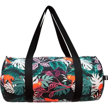 LOQI, Taška LOQI Weekender Glitter Power Mata Monkey z recyklovaného materiálu - Formadore