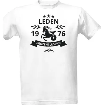 Pánské tričko Tričko s potiskem Leden 1976 – Zrození legendy pánské