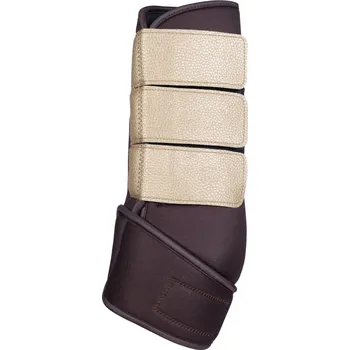 Koňské kamaše Neoprenove-kamase-HKM-Colour-Pro Barva: hnědá, Velikost: M