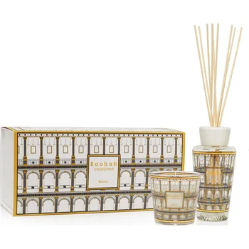 Baobab Collection, Sada vonné svíčky a difuzéru My First Baobab Gift Roma, 2 díl. - Formadore