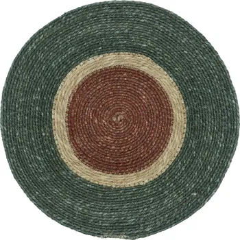 Talíř Södahl, Prostírání pod talíř Sun 35 cm hnědo-zelené - Formadore