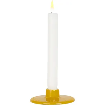 Svícen Lyngby, Svícen na klasickou svíčku Rhombe žlutý - Formadore