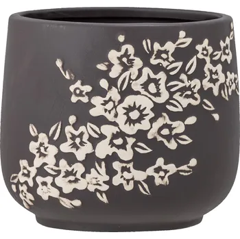 Bloomingville, Obal na květináč Betino 19 cm hnědý - Formadore