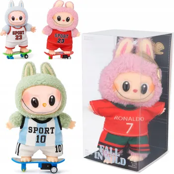 plyšák Figurka hračka na diskorolce oblečení plyšová hračka PŘÍVĚSEK NA KLÍČE LABUBU la bubu SPORT