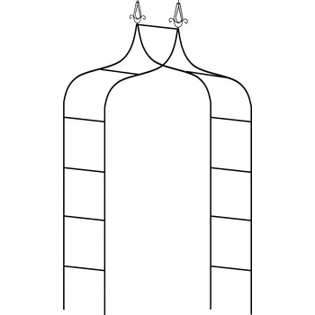 Obraz Kovová pergola Verk Group oblouk 265 cm