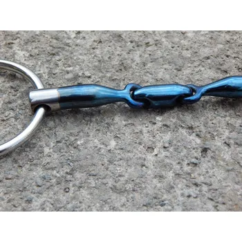 Udidlo pro koně Stihlo BLUE SWEET IRON 2x lomené Velikost: 12,5