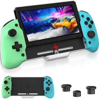 Gamepad Bezdrátový ovladač pro konzoli Nintendo Switch, zelený