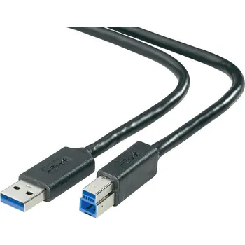 Kabel do PC Belkin F3U159cp0.9M, USB 3.0, 0,9m
