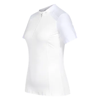 Pánské tričko Funkční tričko na zip Nancy Barva: Bílá, Velikost: XXS