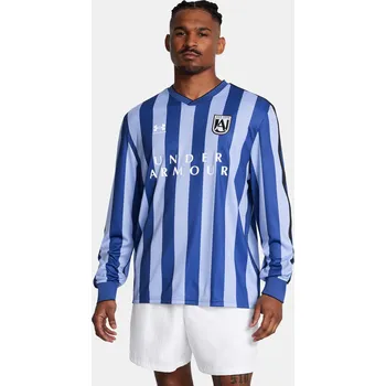 Pánské tričko Under Armour Pánské tričko UA M's 96 Terrace LS Jersey - Pánské Under Armour modrá 2943898
