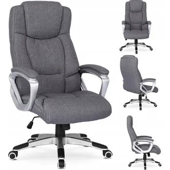 Otočná kancelářská židle Mebel Elite šedá