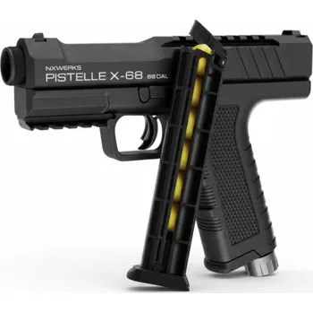 Airsoftová zbraň Výhodný set – NxWerks PISTELLE X-68 Gen.2 + originální náhradní zásobník (.68 / až 50 J)