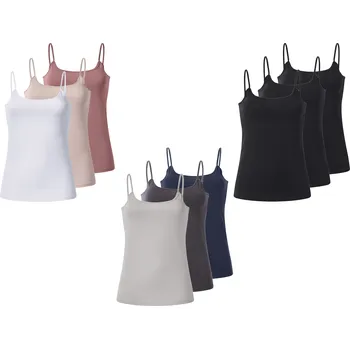 esmara® Dámský top se špagetovými ramínky, 3 kusy