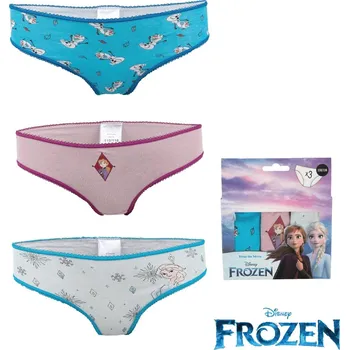 Dívčí spodní prádlo 3PACK dívčí kalhotky Frozen vícebarevné (38019) 92 Možnost vrácení zboží ZDARMA do 120 dnů!
