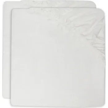 Prostěradlo Jollein Prostěradlo napínací 40x80 cm 2ks Ivory