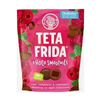 Bonbon Choco Smoothies pravé maliny a brusinky v hořké čokoládě